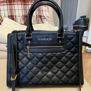 Michael Kors Selma Quilted Large Satchel